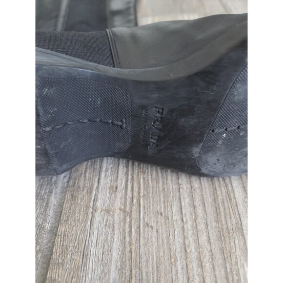 PRADA Other Side Gore Long Boots 36 Black 2310 Used. Pls See Pictures For Condit - Picture 13 of 15